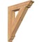 Ekena Millwork Traditional Traditional Smooth Bracket, Western Red Cedar, 3 1/2"W x 20"D x 24"H BKT04X20X24TRA01SWR - alternate 1
